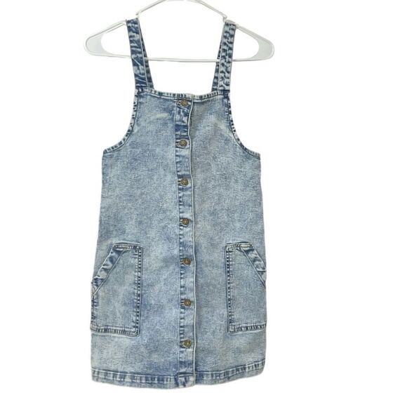 Arizona Girls Denim Blue Skirt Jumper(Size 14R) - Picture 1 of 5